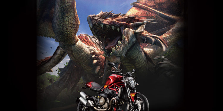 《Monster Hunter》将与「Ducati」合作推出雄火龙限定版摩托车