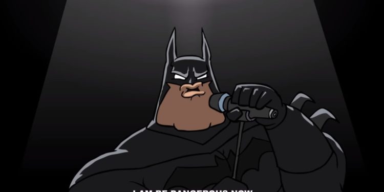 Batmetal – 超搞笑的 Batman MV