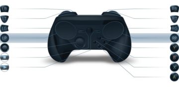 Valve 新的 Steam 遥控器 设计