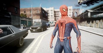 Spiderman 在 GTA 世界