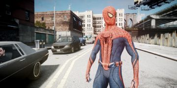 Spiderman 在 GTA 世界