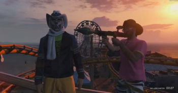 GTA V 玩家把 Rocker Launcher 当 Sniper 来用