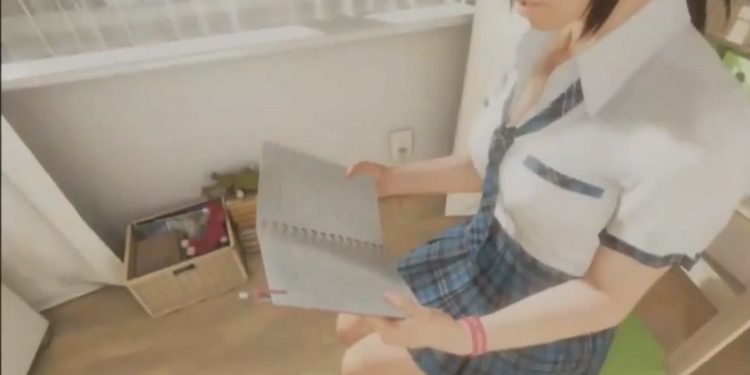 Summer Lesson – 使用虚拟现实技术让你与水手服少女接触