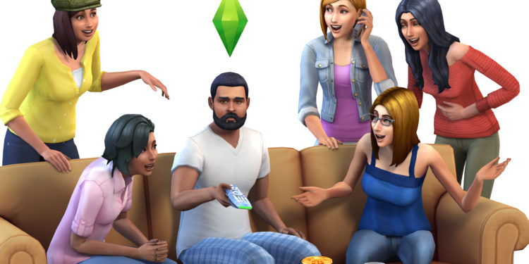 盗版 Sims 4 的话会把整个游戏打马赛克