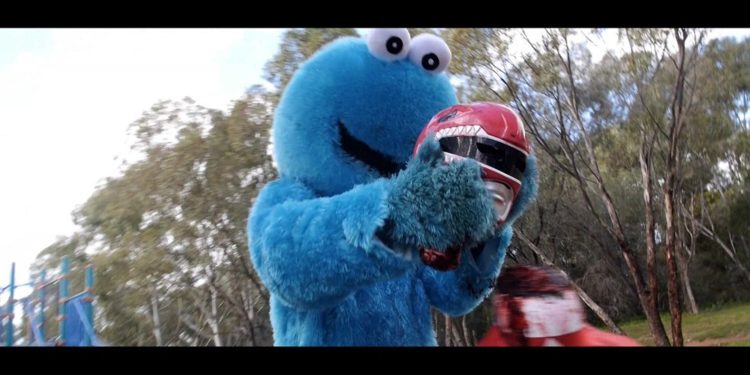 Power Rangers VS Cookie Monster