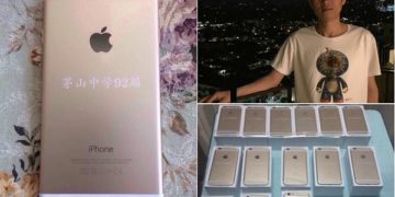 惊爆浙江土豪同学会送同学 Iphone 6 !