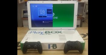 外国人制造  22 寸 laptop  里面有 PS4 和 Xbox One ！