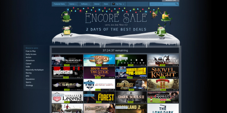 Steam 2015 新年超级优惠