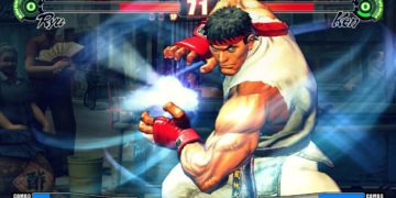 两大格斗游戏界高手试玩 Street Fighter V 有惊喜