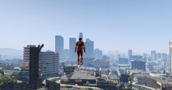 GTA V : mod 成 Iron Man 飞天