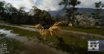 Final Fantasy XV 将让你钓鱼, 用 Chocobo 漂移