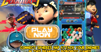 以大马著名卡通 BoBoiBoy 为背景的游戏 – BoBoiBoy: Power Spheres