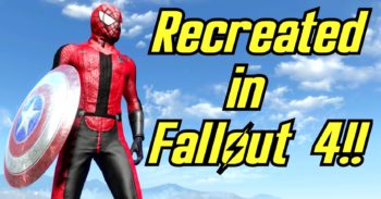 Fallout 4 玩家在游戏中重新拍摄 Civil War 宣传片