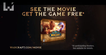 在 GSC 观看 Warcraft 电影就会得到免费的 WoW 游戏!