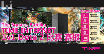 Time Internet 1 V 1 Dota 2 比赛赛报