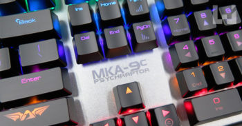 Wanuxi 评测 Armaggeddon MKA-9C Psychraptor 喜欢玩灯 Gaming 键盘的玩家千万别错过!