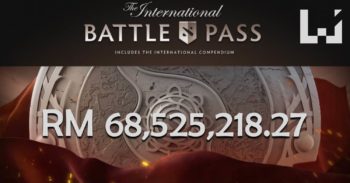 The International 6 目前的奖金 – RM 68.5M