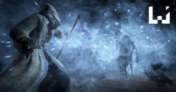 《 Dark Souls 3 》Ashes of Ariandel DLC 预告片 – 寒冷血滴上的血腥暴力！