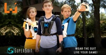 SuperSuit 可穿戴的游戏装备！超级酷炫的游戏体验！