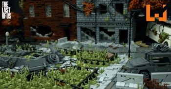 网络神人用 LEGO 耗时超过 100 个小时还原 《 The Last of Us 》场景！