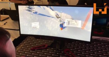 Acer 推出世界首款整合眼球追踪技术的 21:9 曲面荧幕！桌面电脑的超赞视觉享受！