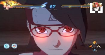 《 火影忍者疾风传：终极风暴 4 ROAD TO BORUTO 》释出 Sarada Uchiha 的游玩影片！血继爸爸家族的写轮眼！