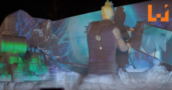 日本札幌冰雪节出现 《 Final Fantasy VII 》造型雪雕 ！
