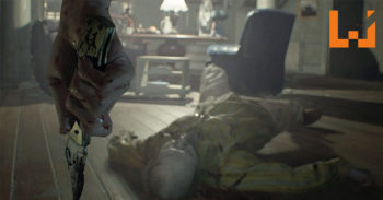 玩家只用小刀通关 《 Resident Evil 7 》最高难度模式 ！在 3 小时以内！
