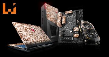 MSI宣布推出Camo Squad Limited Edition系列产品！军事爱好者的新玩具！