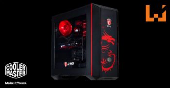 Cooler Master宣布推出MasterBox 5 MSI Dragon Edition！全场主机你最帅！