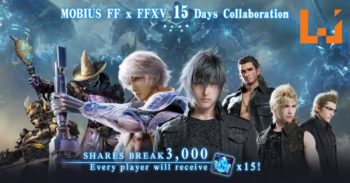 《Final Fantasy XV》x 《Mobius Final Fantasy》联动计划！新卡片新职业发布！