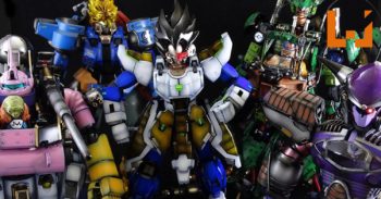 Gundam模型变身为《七龙珠Z》角色！霸气撒亚人Gundam登场！
