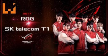 ASUS Republic of Gamers宣布与《League of Legends》世界冠军队伍SK telecom T1结盟！