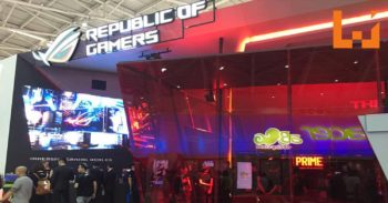 Computex 2017 ROG展区！充满电竞风的展厅设计！