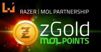 Razer指定MOL为新游戏虚拟货币zGold的总经销商！充值还能换Razer奖励！