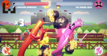 另类格斗游戏《Inflatality》！气球人之间的互殴对决！