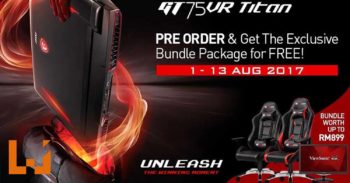 MSI Lazada官方商城已经上线！GT75VR Titan电竞笔电开启独家预购！