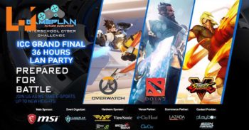 MSI MGA x The Gameplan Interschool总决赛将在7月29和30日举办！另附 36小时玩游戏派对！