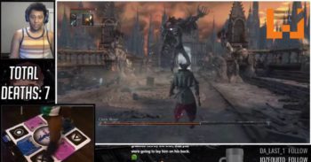 没有最狂只有更狂！神人用跳舞毯过《Bloodborne》！
