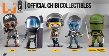 Ubisoft宣布推出《Tom Clancy’s Rainbow Six Siege》造型公仔！可爱角色登场！