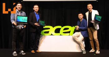 Acer在大马宣布Acer Spin 5笔电、Acer Aspire C 22-860桌上电脑、Acer Swift 3笔电和Acer XR382CQK曲面屏幕！