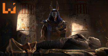 《Assassin’s Creed: Origins》风格突变！埃及神Anubis化成为巨大Boss！