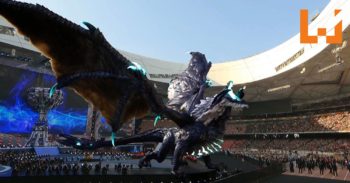《League of Legends》2017世界大赛霸气开场！AR远古巨龙展示英姿！