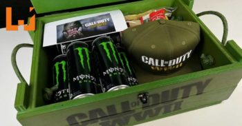 我们收到了《Call of Duty: World War II》补给箱！毛毯超霸气！