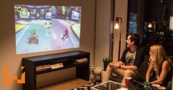 世上第一台Switch手提放映机！配置了充电宝和喇叭等功能！