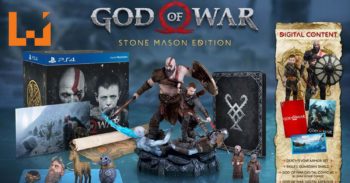 《God of War》Stone Mason版本透露！包括9寸高手办及内容超多！