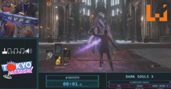 跳舞机弱爆了！国外女大神蒙眼25秒分别击杀《Dark Souls III》2个Boss！