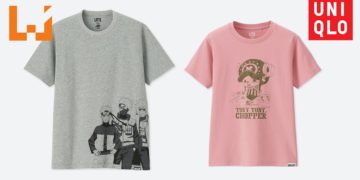 Uniqlo联合《周刊少年Jump》将在日本推出多种动漫T恤！Chopper萌萌的！