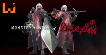 恶魔猎人Dante乱入《Monster Hunter: World》！招牌大剑 Alastor变身盾斧？！