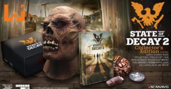 《State of Decay 2》收藏版公布！除了游戏还有一颗僵尸头！